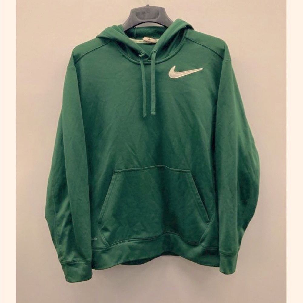 Men’s XL Nike Pullover Hoodie Therma-Fit Sweatshirt Large Swoosh Pocket